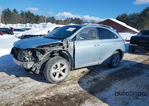 2010 Lexus Rx 350 z USA, uszkodzony, nr VIN 2T2BK1BA8AC051960